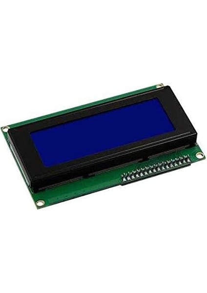 LCD Ekran - I2C Lehimli Mavi Display