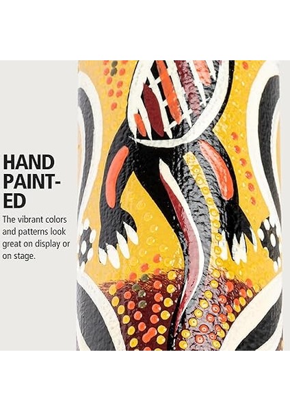 Perküsyon Sentetik Trombon Didgeridoo - Pitch Ayarlanabilir Rüzgar Enstrümanı - Tuning G, F, E, D, C - Fiberglas, Çok Renkli (Tsddg1-Bk) fırsatları