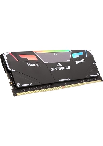 Pinnacle Konduit Rgb Ddr4 3200MHZ PC4-25600 CL16-18-18-38 Xmp2.0 Hızaşırtma 1.35V Amd ve Intel Masaüstü Oyun Bilgisayarı Bellek Modülü Ram ile Uyumlu (Rgb Siyah, 32GB) fırsatları
