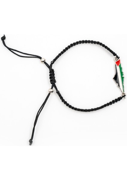 Filistin Haritası Sembolü Orjinal Renkli Filistin Haritası Bilezik 1 Adet A300009 fiyatları