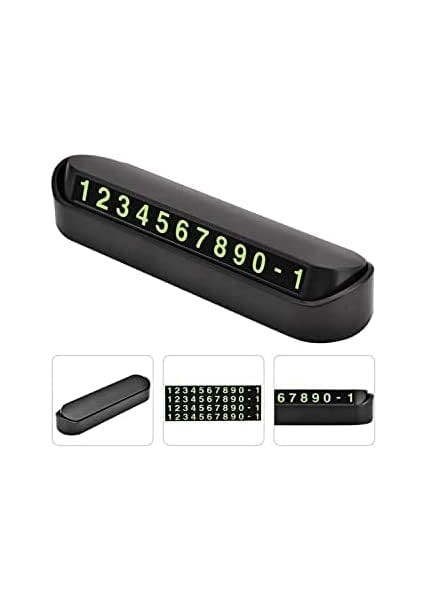 Concept Oto Araba Göğüs Üstü Numaratör Fosforlu Aç Kapa Sistem Araç Park Telefon Numaratörü Ön Torpido Üstü Telefon Numarası Göstergesi fırsatları