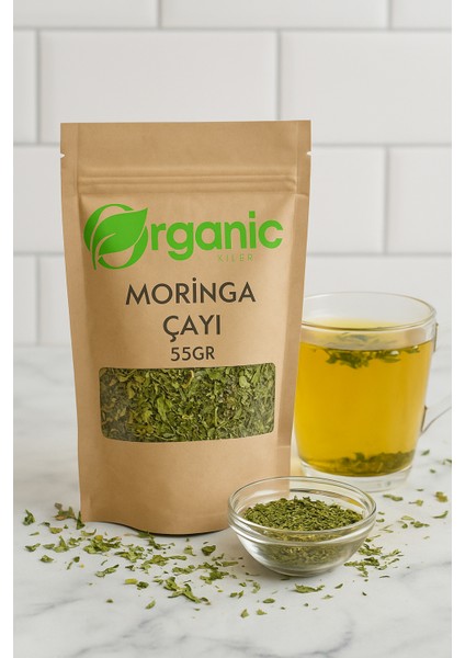 Doğal Moringa Çayı 55GR – Moringa Yaprağı Bitki Çayı L Doğal & Katkısız