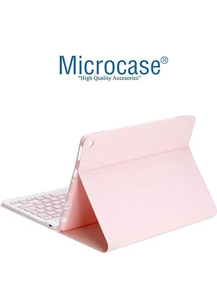 Xiaomi Mi Pad 6 11'' ile Uyumlu Bluetooth Klavye ve Mouse + Standlı Kılıf - Bkk6 Pembe fiyatları