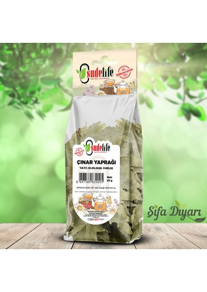 Çınar Yaprağı 25 gr