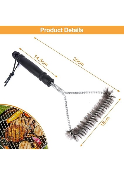 Mangal Fırçası, Izgara Temizleme Fırçası, Paslanmaz Çelik, Ekstra Uzun Mangal Temizleme Fırçası, Gazlı Izgara Için Barbekü Izgara Temizleme Fırçası, Isı Yalıtımı, Tel Fırça, Izgara Için Mangal fiyatları