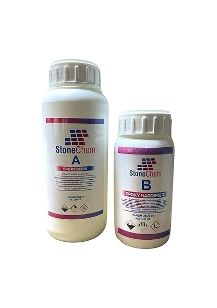 Stonemix Süper Şeffaf Epoksi Reçine 750 gr