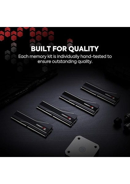 Trident Z5 Neo 32GB Ddr5 Pc 6000 CL30 (2X16GB) F5-6000J3038F16GX2-TZ5N Mat Siyah fırsatları