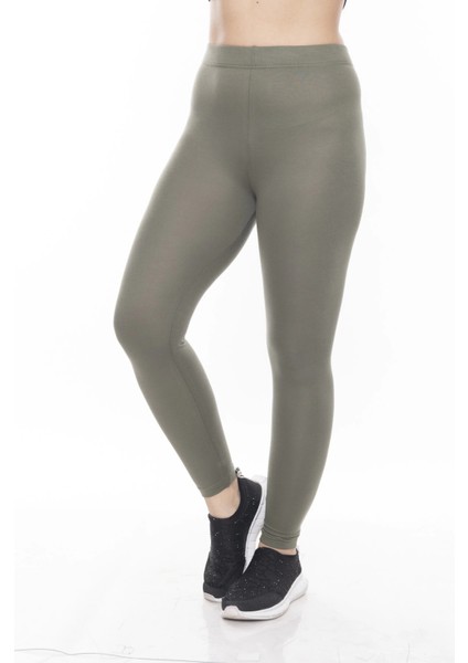 Kadın Beli Lastikli Toparlayıcı Tayt