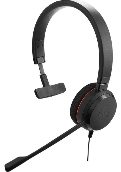 Evolve 20 Uc Mono Headset – Unified Communications Headphones For Voıp Softphone With Pasif Noise Cancellation – Usb-Cable With Controller – Black