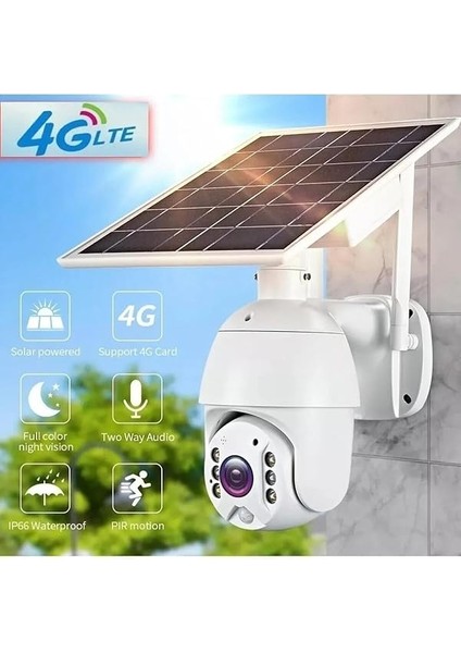 C16 4g Sim Kartlı Pilli Solar Dış Ortam 360° Hareket Kontrollü Güvenlik Kamerası modelleri
