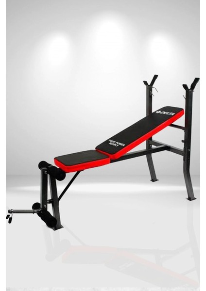 Profesyonel Ağırlık Sehpası 3 Kademe Ayarlanabilir Bench Press Ağırlık Sehpası