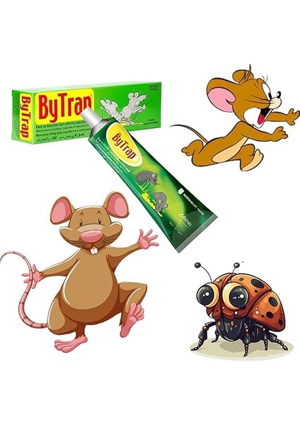 Bytrab Fare Haşere Böcek Tuzağı Kapanı Yakalama Yapışkanı Tüpü Zehirsiz 75 ml modelleri