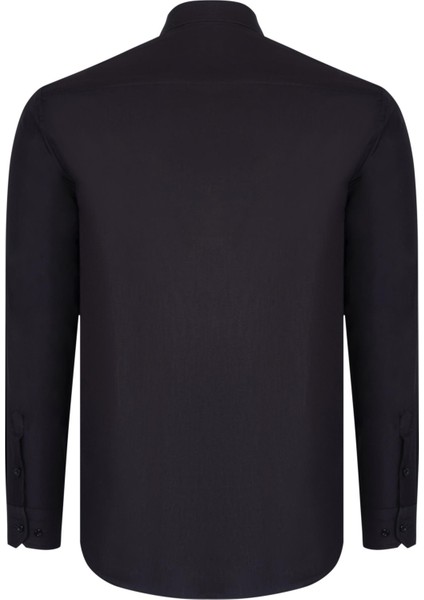 G926 Dewberry Erkek Gömlek-Siyah fiyatları