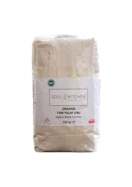 Soul Kıtchen Organik Ürünler Tam Yulaf Unu 500GR fiyatları