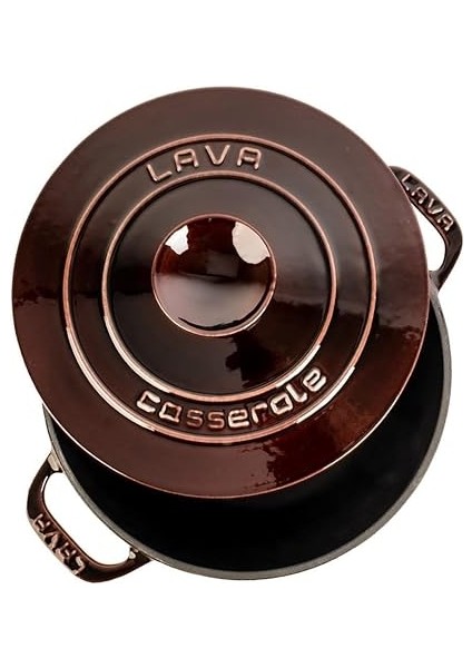 Döküm Yuvarlak Tencere Döküm Demir Kapak Experience Majolik Serisi ÇAP(Ø)28CM fiyatları