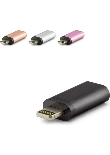 Lıghtnıng To Type-C F Çevirici Çok Renkli HDX5052 fiyatları