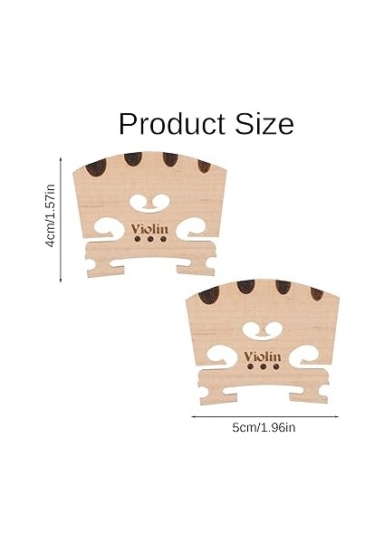 Paket Keman Köprüsü 4/4 Tam Boy Ince Sınıf Akçaağaç Keman Parçaları Müzik Enstrüman Yedek Akçaağaç Keman Köprüler Aracı 4/4 3/4 1/2 1/4 1/4 1/8 1/16 Değiştirmeleri Parçaları fiyatları