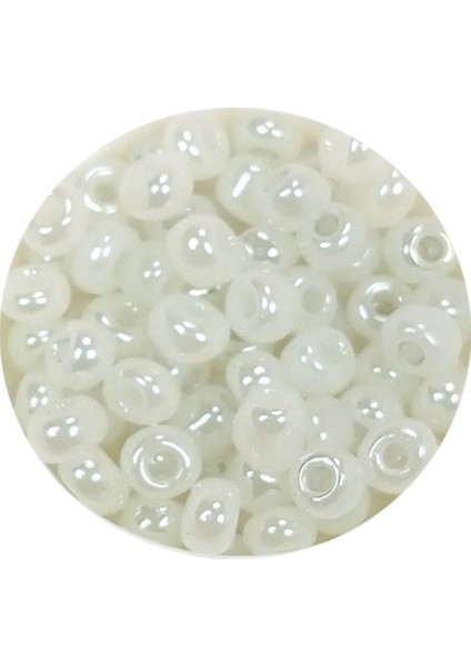 Litaetrend Dökme Cam Kum Boncuk Büyük Boy (6/0) 4 mm - 60 Gram - Inci Beyaz - BNC117 fiyatları