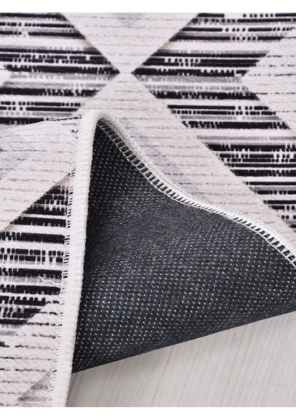 Otantik MDL822 Modern Baskı Halı Silinebilir Yıkanabilir Salon Antre Mutfak Halı Yolluk fırsatları