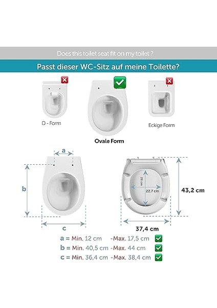 Bagno | Klozet Oturağı, Otomatik Kapanmalı Klozet Kapağı, D/o Şeklinde 2.0, Çıkarılabilir Klozet Kapağı, Beyaz (Junior) indirimleri