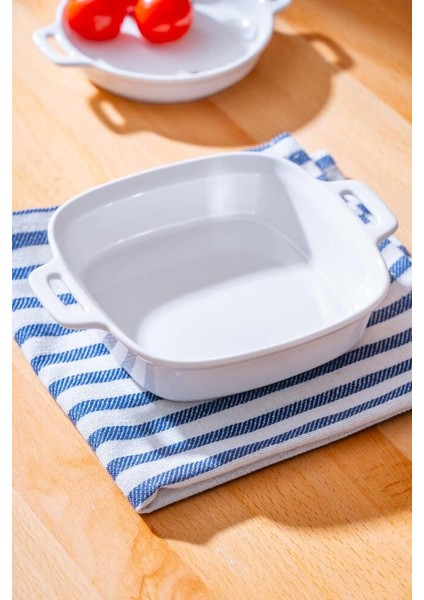 Porselen Kulplu Kare Kase-14,5 Cm