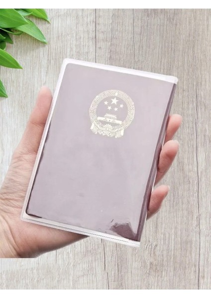 Tüm Ülke Pasaportları ile Uyumlu Şeffaf Pvc Baskılı Cepli Pasaport Kılıfı Kabı Okyanus modelleri