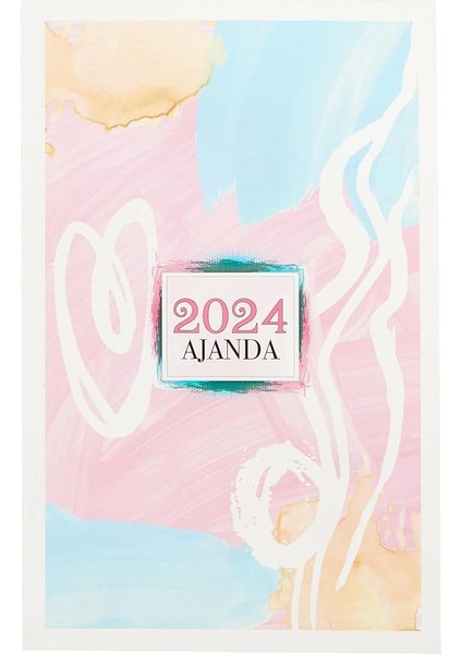 Kelebek 2024 Ajanda - Tual, 8683672858852, Çok Renkli