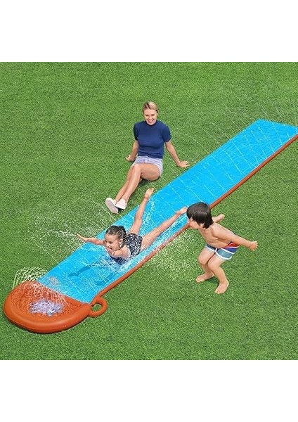 H20GO Single Su Kaydırağı, 4,88 M Şişirilebilir Dahili Fıskiyeli fiyatları