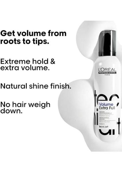 L'oréal Professionnel Paris Techni Art Full Volume Extra Ekstra Hacimlendirici Saç Köpüğü 250 ml fiyatları