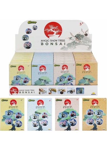 Gloopy Sihirli Kar Ağacı Bonsai Yapım Seti