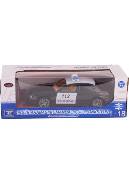 TC-125P Kutulu Uz Kum Pilli Polis Araba