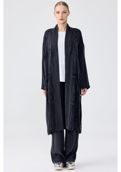 3074 Desenli Kupra Ceketli Takım