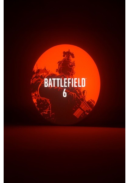 Battlefield 6 Tasarımlı Gece Lambası Dekoratif Aydınlatma LED fiyatları