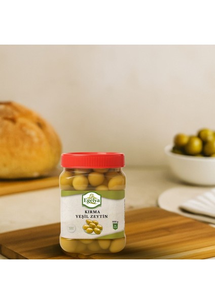 Kırma Yeşil Zeytin 500 G – Ege’den Sofralık Domat Zeytin, Doğal Salamura fırsatları