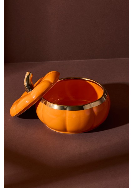 Balkabak Porselen M Kapaklı Saklama Kabı 11.6X11.6X5 cm fiyatları