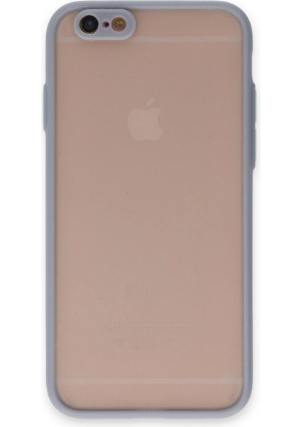 Apple iPhone 6 Kılıf Montreal Silikon Kapak - Gri fırsatları