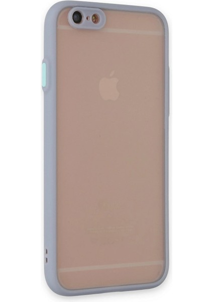 Apple iPhone 6 Kılıf Montreal Silikon Kapak - Gri indirimleri