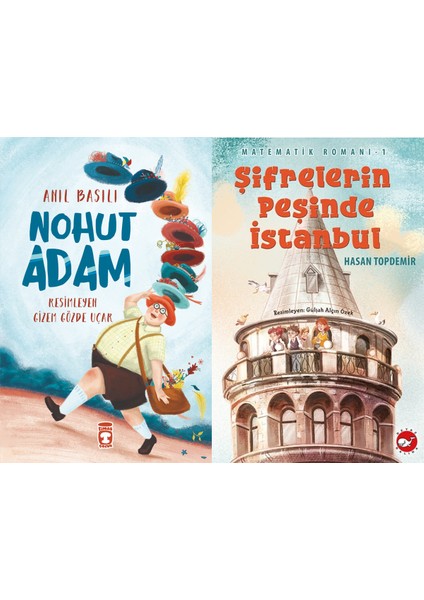 Nohut Adam (Anıl Basılı) ve Matematik Romanı 1 - Şifrelerin Peşinde Istanbul
