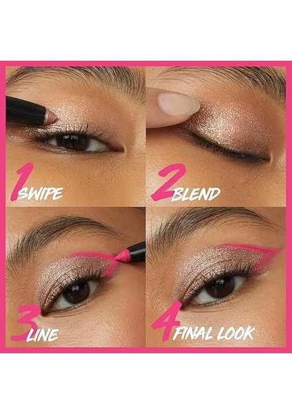 New York Color Tattoo 24H Eye Stix - Shining modelleri