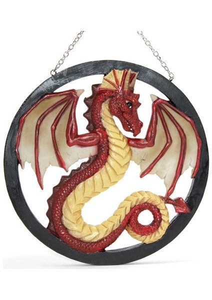 Duvara Asmalı Polyester Dragon Pano