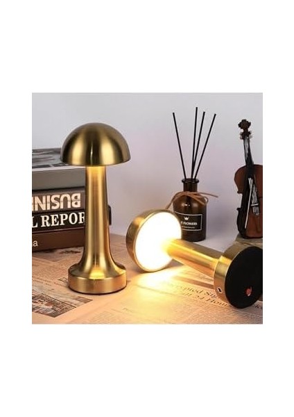Geldi Şarjlı Masa Lambası Dimmerli Dekoratif Lizbon Dokunmatik Sunum Lambası 3 Renk Modu modelleri