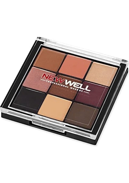 New Well Eyeshadow Palette 9 Colours (03)