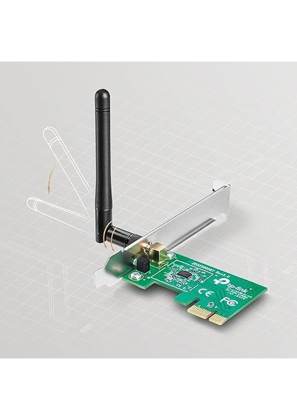 TL-WN781ND, 150MBPS Kablosuz Pcı Express Adaptör fırsatları
