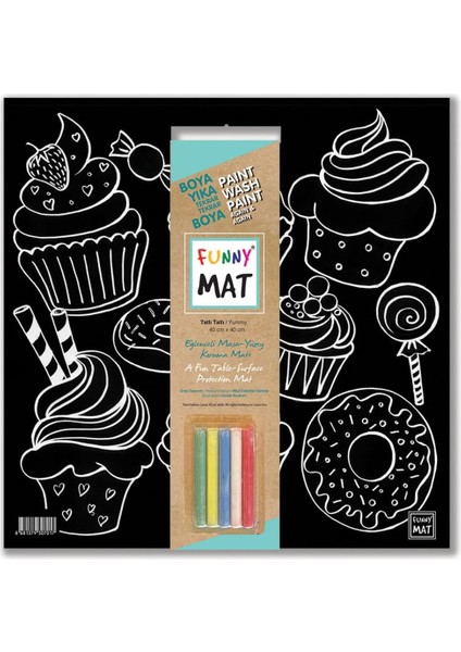 Çocuk Mat (Tebeşirli) Tatlı Tatlı