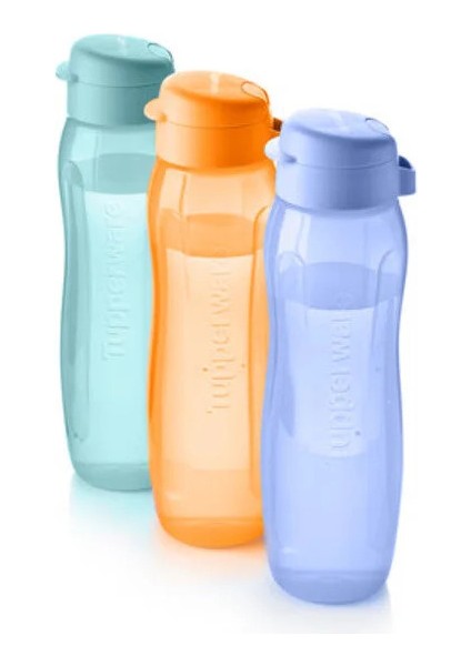 Eko Şişe (Slim) Suluk Şişe 750 ml 3'lü Set Matara Çevre Dostu fiyatları