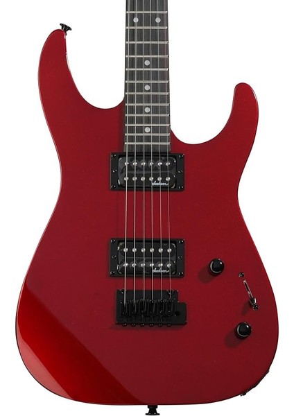 JS11 Dinky 2-Point Tremolo Metallic Red - Amaranth Elektro Gitar