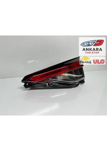 Toyota Corolla 2019 - 2025 Sedan Stop Lambası Sağ Iç (Orjinal Farba - Ulo - Ledsiz Tip) fiyatları