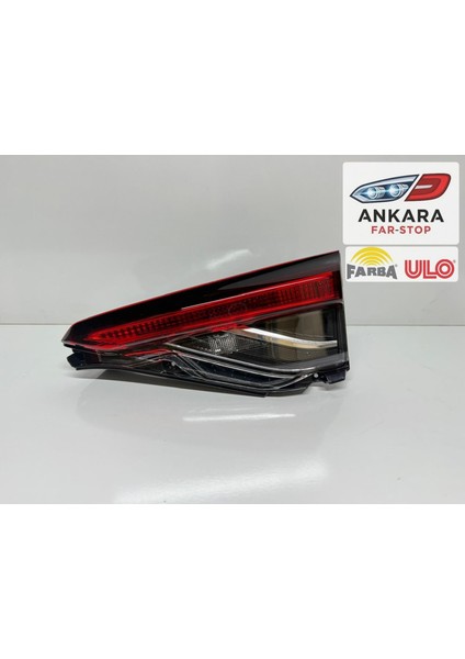 Toyota Corolla 2019 - 2025 Sedan Stop Lambası Sağ Iç (Orjinal Farba - Ulo - Ledsiz Tip)