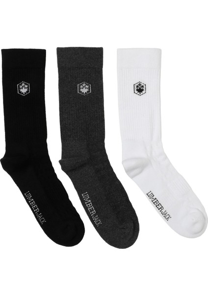 ml Maxy 3lu 34US3 5pr Çok Renkli Erkek Soket Çorap