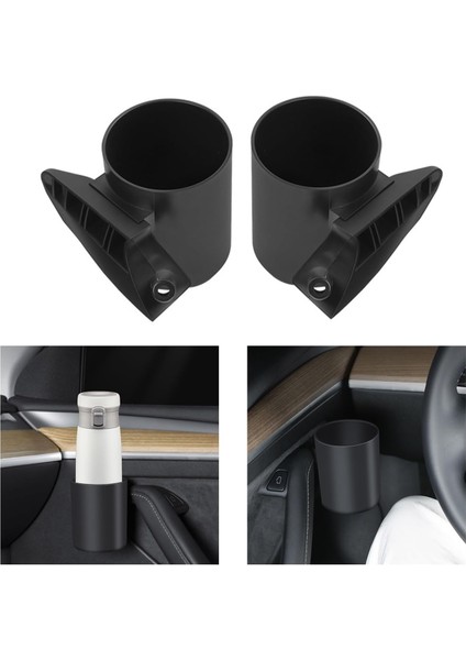 Tesla Model Y Için Uyumlu Kapı Bardaklığı 2 Parça Takım modelleri